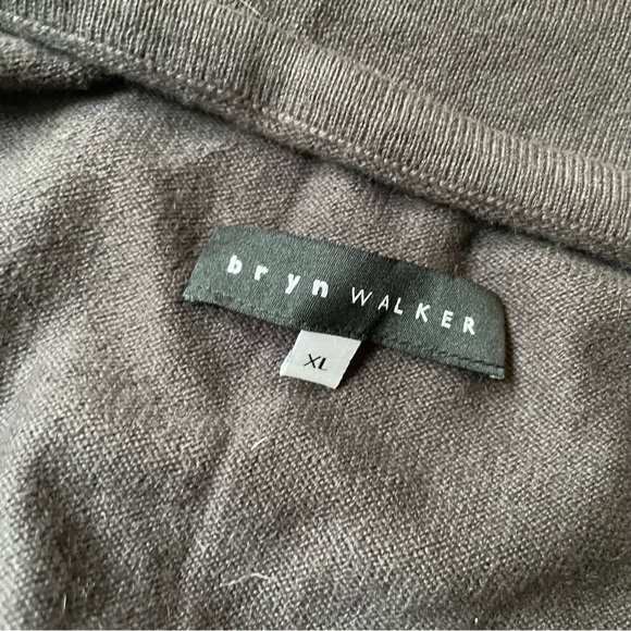 Cashmere Bryn Walker Grey Draped Vest - Picture 15 of 15